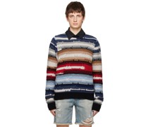 Multicolor Blanket Stripe Sweater