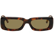 Tortoiseshell Linda Farrow Edition Mini Marfa Sunglasses