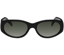 Black Unwound Sunglasses
