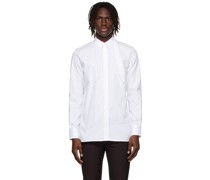 White Padlock Harness Shirt