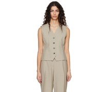 Beige Millie Vest