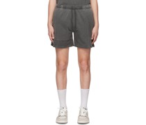 Gray Reconstructed Shorts
