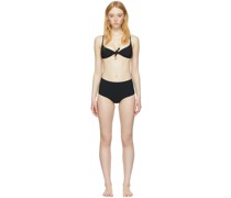 Black Nylon Bikini
