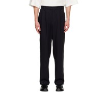 Navy Steady Trousers