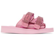 Pink Suicoke Edition MOTO-Cab Sandals