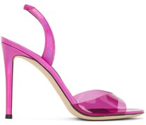 Pink Basic Slingback 105mm Heeled Sandals