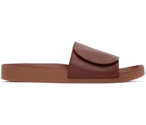Brown Isaac Reina Edition Round Sandals
