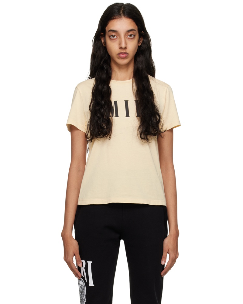 Amiri Damen Off-White Core T-Shirt