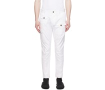 White Sexy Cargo Pants