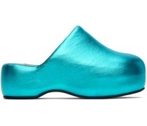 Blue Bubble Clogs