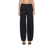 Black Cocoon Trousers