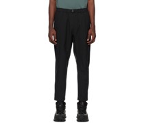Black Tapered Trousers