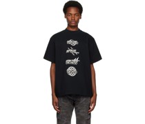 Black 'SFTM Sponsor' T-Shirt