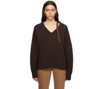 Brown Le Chouchou 'La Maille Sargas' Sweater