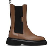 Brown English Chelsea Boots