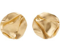 SSENSE Exclusive Gold Brushed Earrings