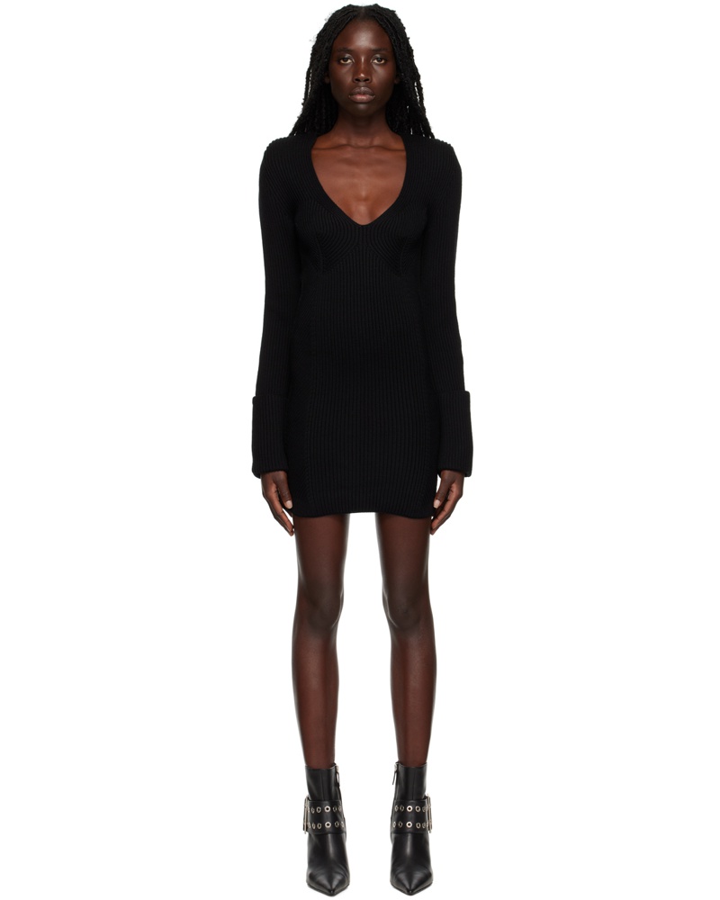 GAUGE81 Damen Black Artik Mini Dress