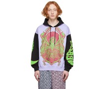 Purple & Black Medusa Music Hoodie