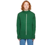 Green Turtleneck Sweater