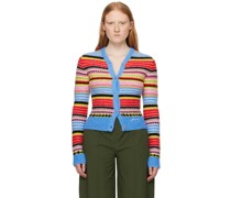 Multicolor Striped Cardigan