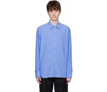Blue Embrodiered Shirt