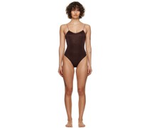 Brown Lumière One-Piece Swimsuit
