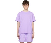 Purple 'Saturdays' T-Shirt