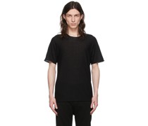 Black Cotton T-Shirt