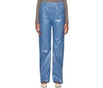 Blue Oil Trousers