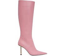 Pink Tresor Pointed Boots