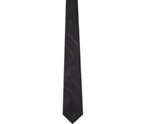 Black Swirl Tie