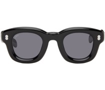 Black Apollo Inflated Sunglasses