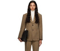 SSENSE Exclusive Brown Blazer