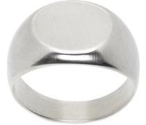 Silver Classic Chevalier Ring