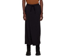Black Covered Trousers