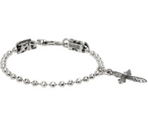 SSENSE Exclusive Silver Cross Charm Bracelet