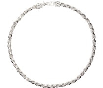 SSENSE Exclusive Silver Rope Chain Necklace