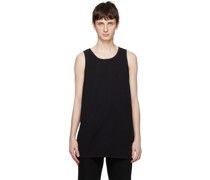 Black Rugby Tank Top