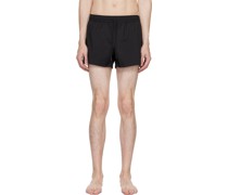 Black Drawstring Swim Shorts