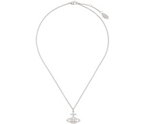 Silver Olympia Pearl Pendant Necklace
