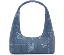 Blue Denim Shoulder Bag