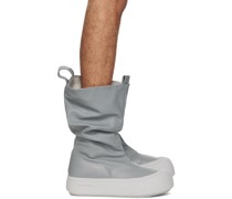 Gray Low Fisherman Boots