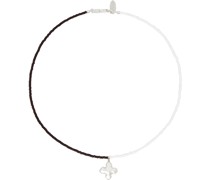 Brown & White Suma Necklace