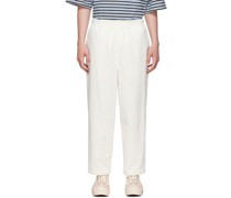 Off-White Cotton Trousers