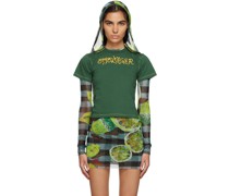 Green Fitted T-Shirt