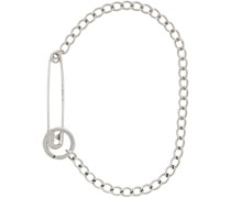 SSENSE Exclusive Silver Pin Necklace