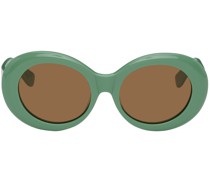 Green Figurative Sunglasses