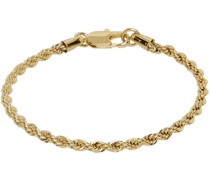 Gold Rope Chain Bracelet