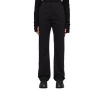 Black Technical Trousers