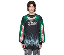 Green & Black 'Power Of Love' Long Sleeve T-Shirt